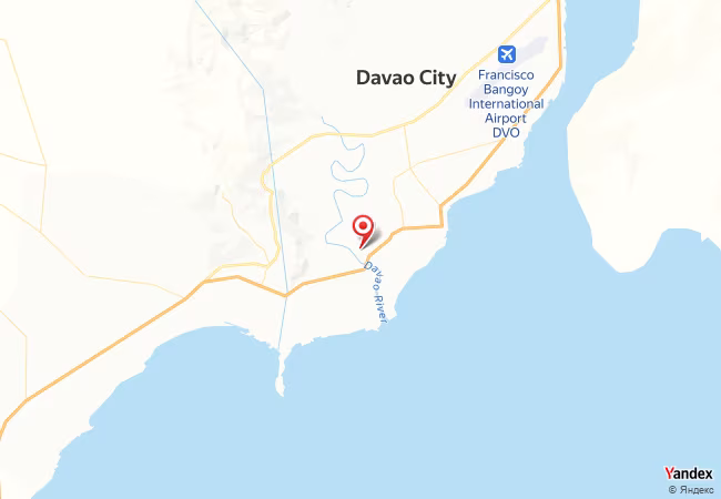 Qibla Map for Davao