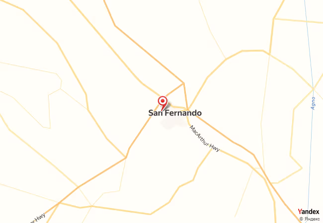 Qibla Map for San Fernando
