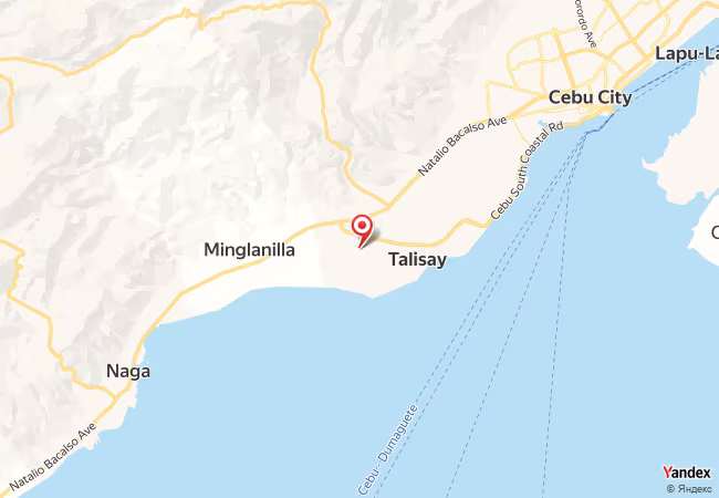Qibla Map for Talisay