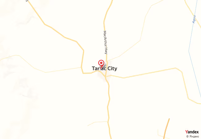 Qibla Map for Tarlac City