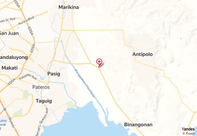 Qibla Map for Taytay