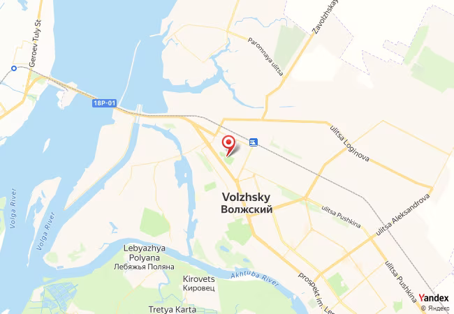 Qibla Map for Volzhskiy