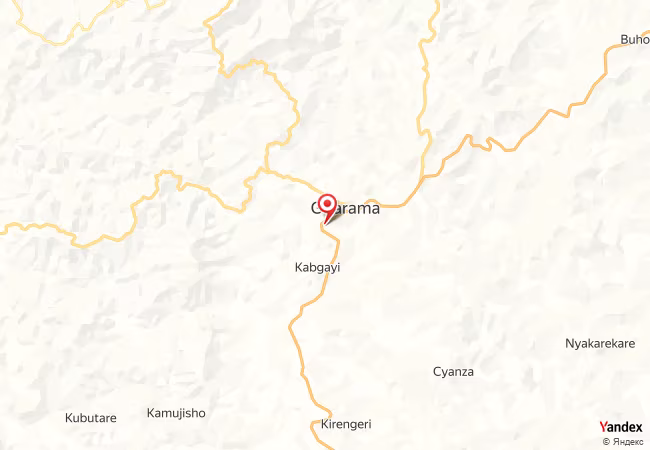 Qibla Map for Muhanga