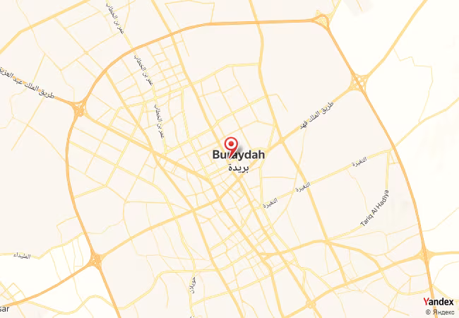 Qibla Map for Buraydah
