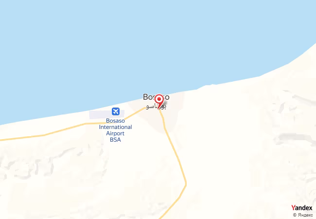 Qibla Map for Boosaaso