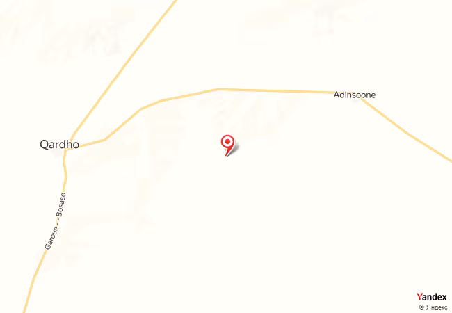 Qibla Map for Qardho