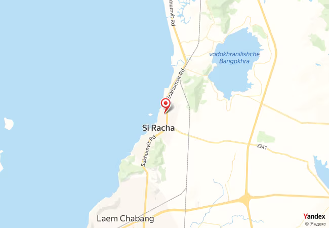 Qibla Map for Si Racha