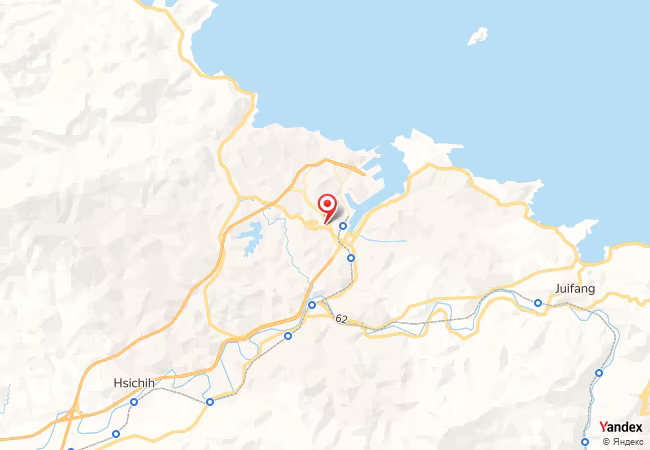 Qibla Map for Keelung