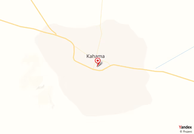 Qibla Map for Kahama