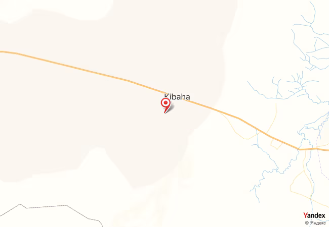 Qibla Map for Kibaha