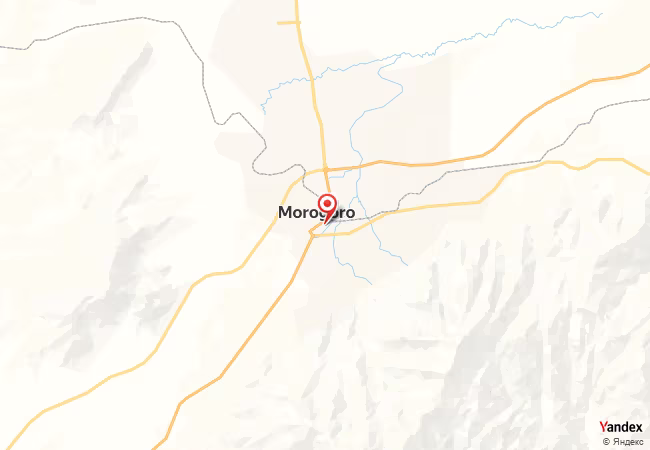 Qibla Map for Morogoro
