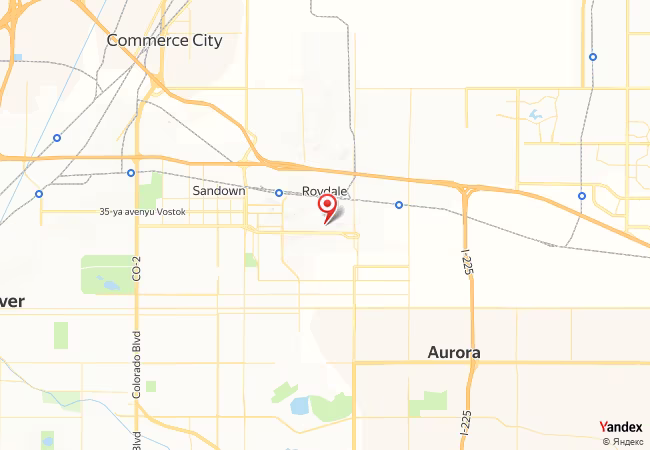 Qibla Map for Denver