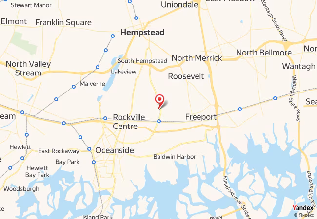 Qibla Map for Hempstead