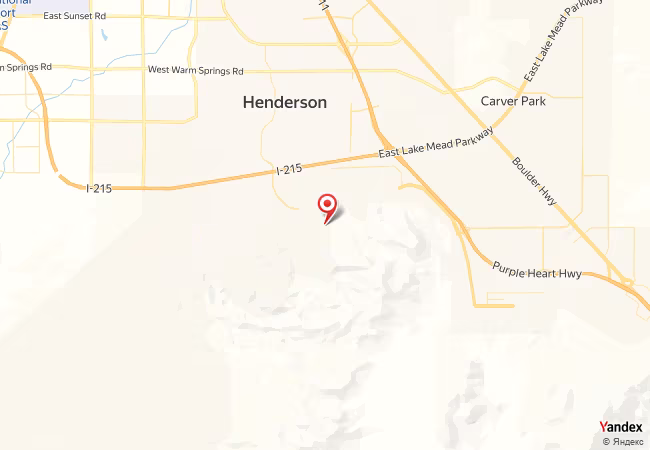 Qibla Map for Henderson
