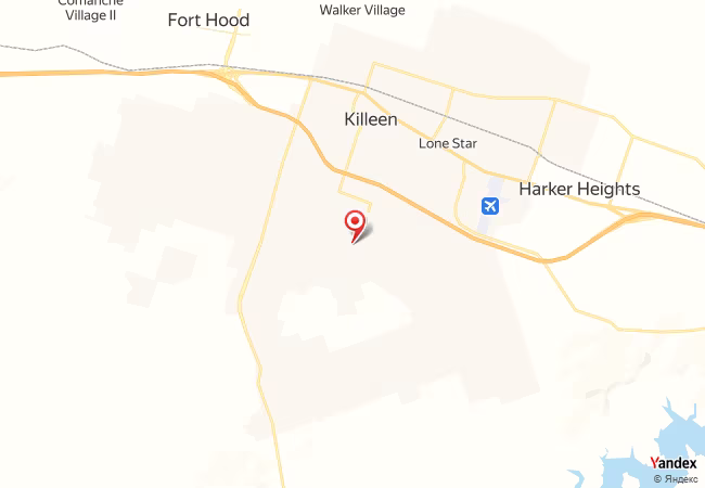 Qibla Map for Killeen