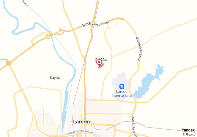Qibla Map for Laredo