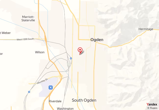 Qibla Map for Ogden