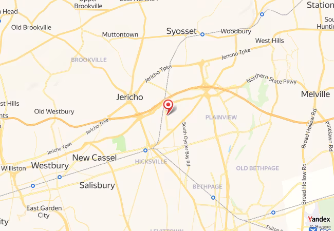 Qibla Map for Oyster Bay