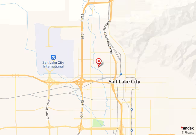Qibla Map for Salt Lake City