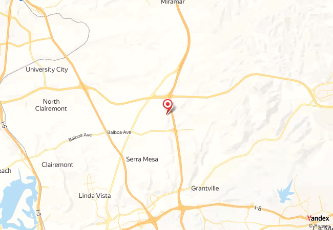 Qibla Map for San Diego