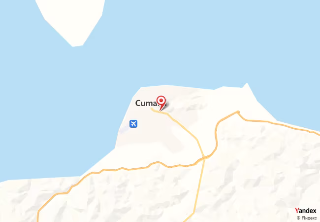 Qibla Map for Cumana