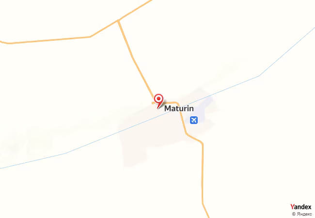 Qibla Map for Maturin