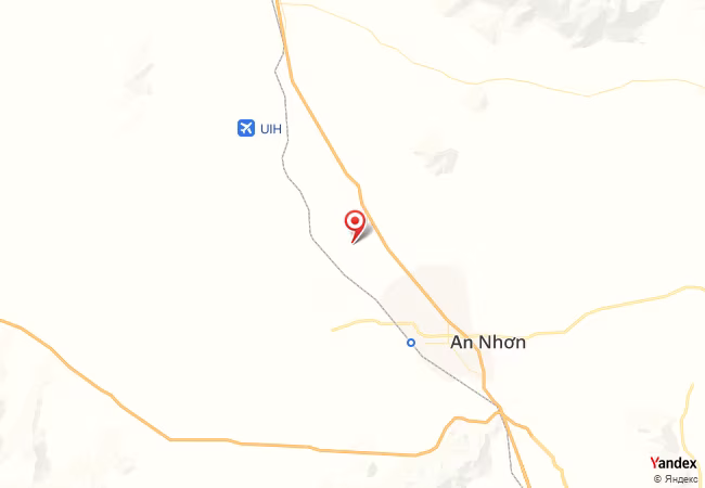 Qibla Map for An Nhon