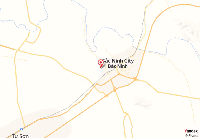 Qibla Map for Bac Ninh