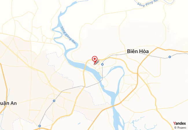 Qibla Map for Bien Hoa