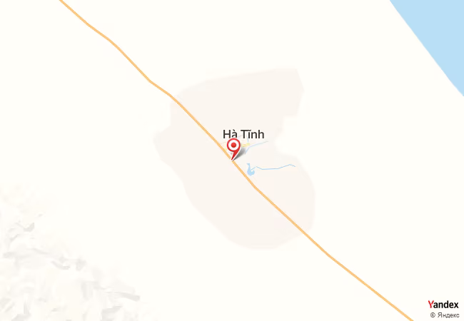 Qibla Map for Ha Tinh