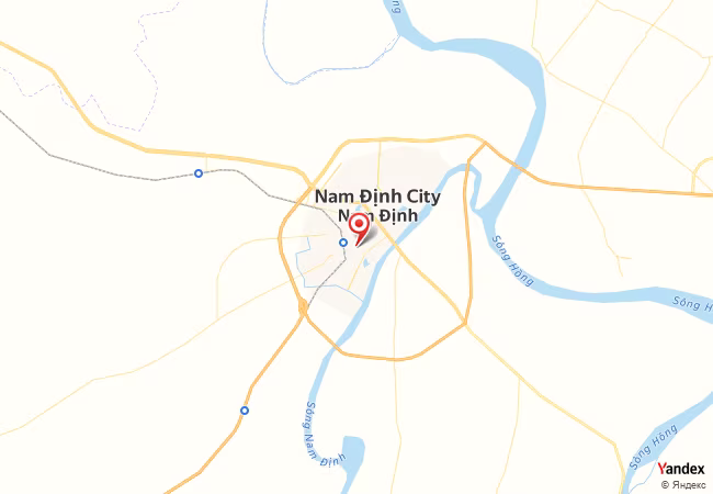 Qibla Map for Nam Dinh