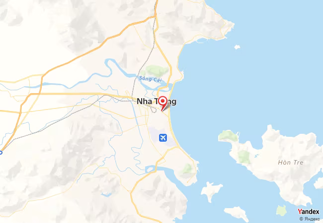 Qibla Map for Nha Trang