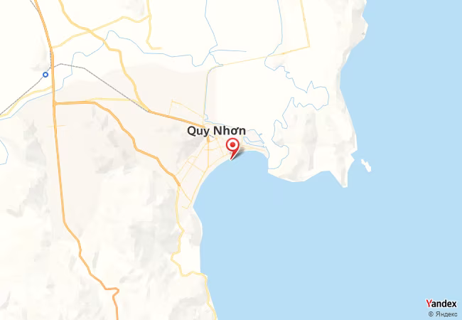 Qibla Map for Quy Nhon