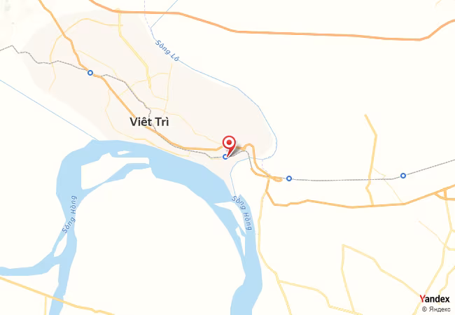 Qibla Map for Viet Tri