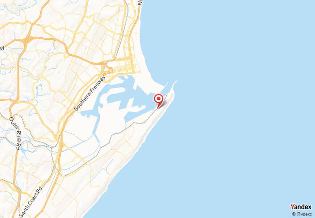 Qibla Map for Durban