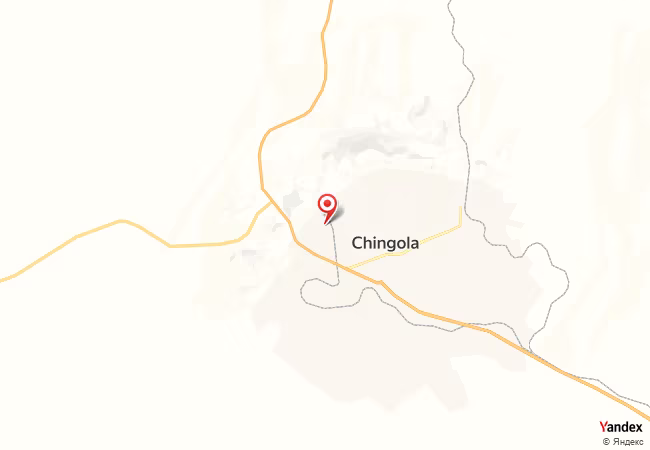 Qibla Map for Chingola